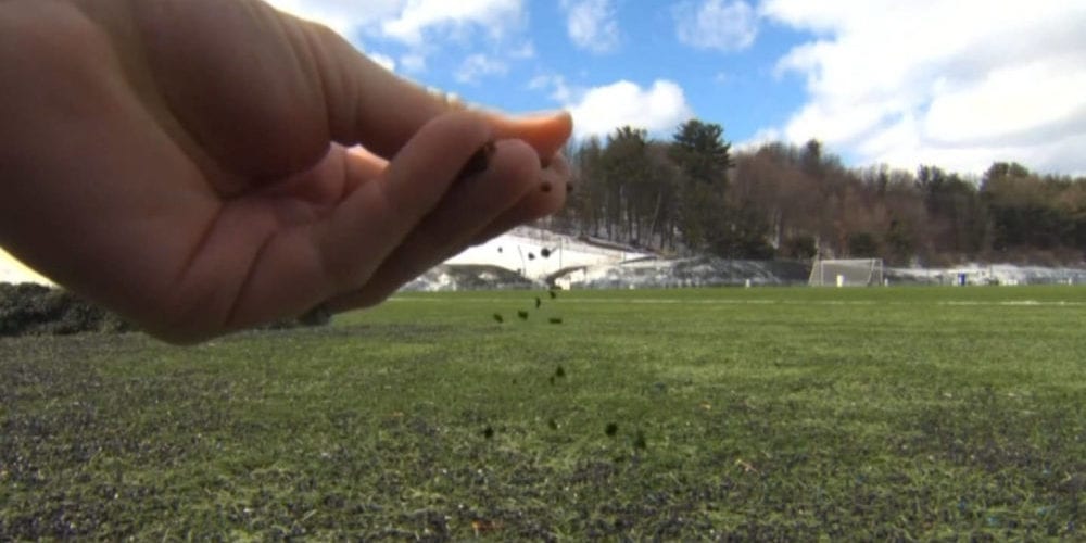 Artificial turf fields linked to cancer in young athletes