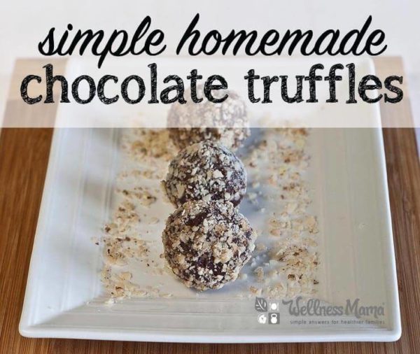 Homemade Chocolate Truffles (recipe)