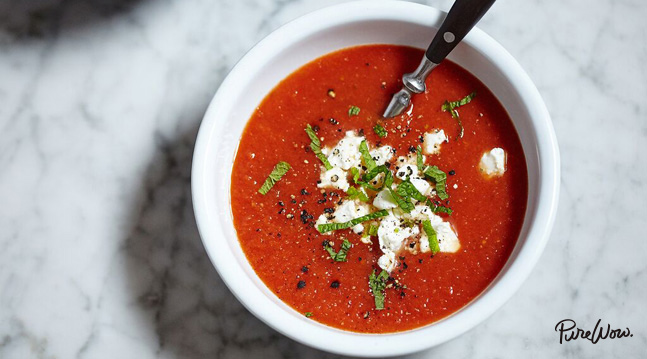 Immune-boosting Roasted Pepper soup (recipe)