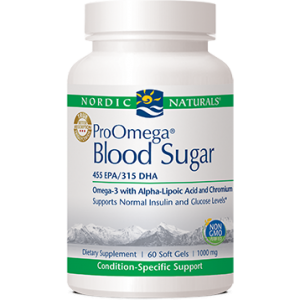 pro omega blood sugar 1 BLOOD SUGAR 1000MG 60 GELS
