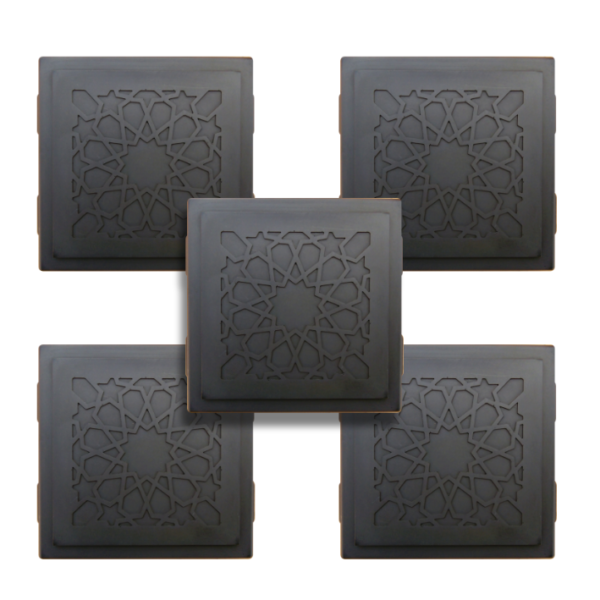 x5 maroc orgonite shungite tiles image Special Offer Shungite Orgonite Tiles | Moroccan Design