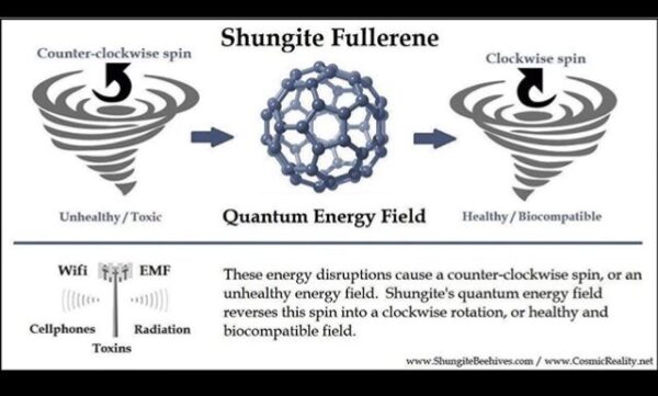 Shungite Fullerene 1 Black Shungite Orgonite Charge Plates